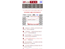 Tablet Screenshot of capital.cfi.net.cn